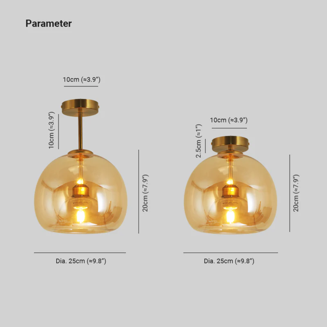 Modern Round LED Ceiling Lamp - Aurelia | Stornfield