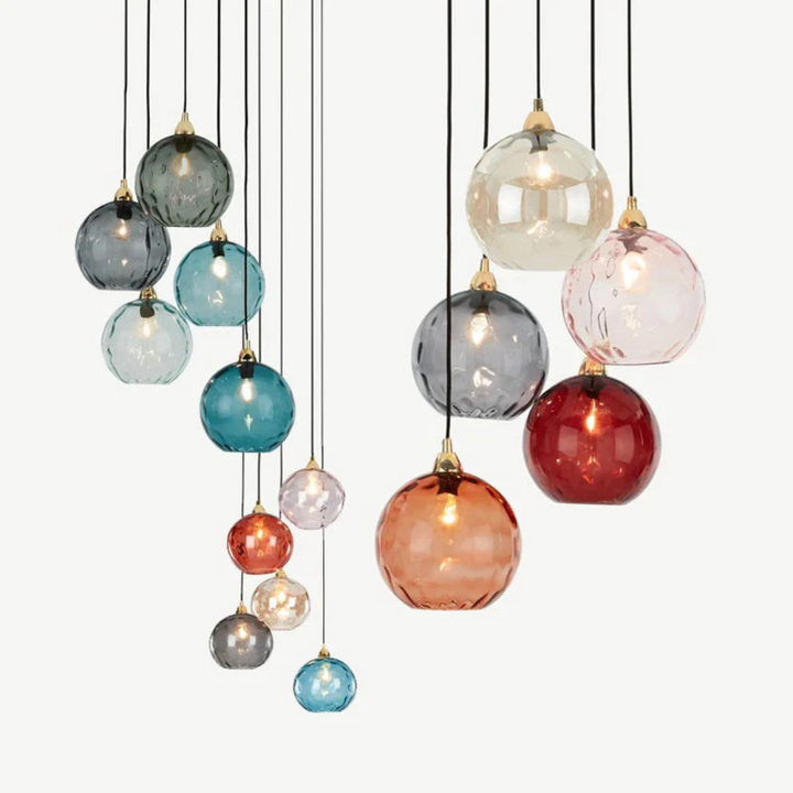 Modern Cluster Pendant Lamp with 3 Lights - Cascade | Stornfield