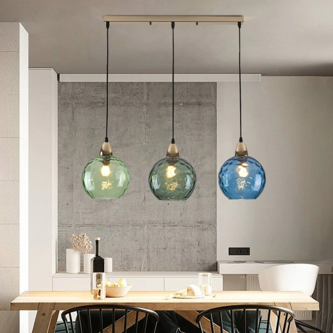 Modern Cluster Pendant Lamp with 3 Lights - Cascade | Stornfield