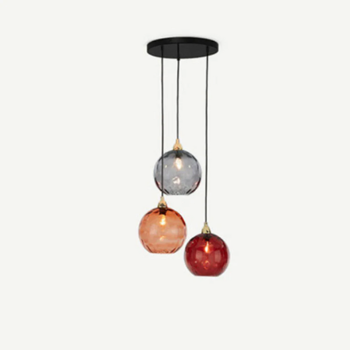 Modern Cluster Pendant Lamp with 3 Lights - Cascade | Stornfield