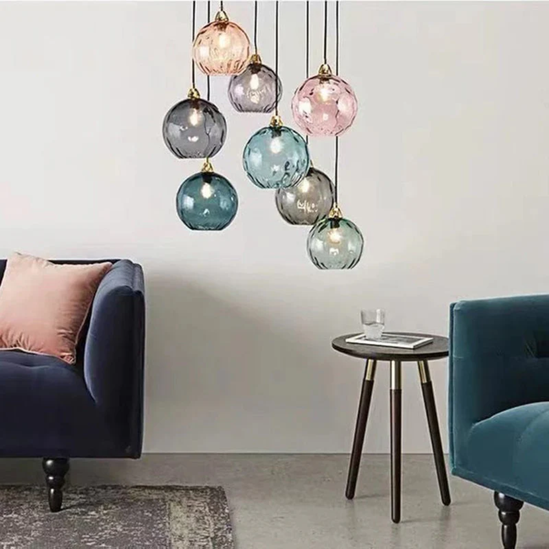 Modern Cluster Pendant Lamp with 3 Lights - Cascade | Stornfield
