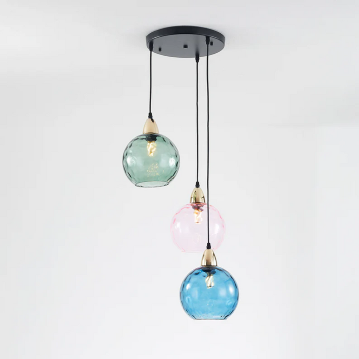Modern Cluster Pendant Lamp with 3 Lights - Cascade | Stornfield