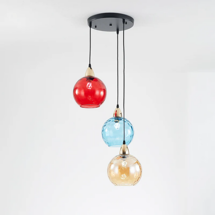 Modern Cluster Pendant Lamp with 3 Lights - Cascade | Stornfield
