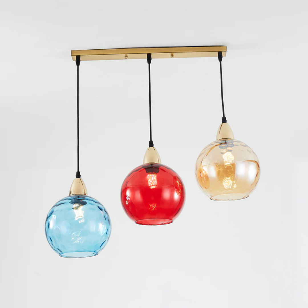 Modern Cluster Pendant Lamp with 3 Lights - Cascade | Stornfield