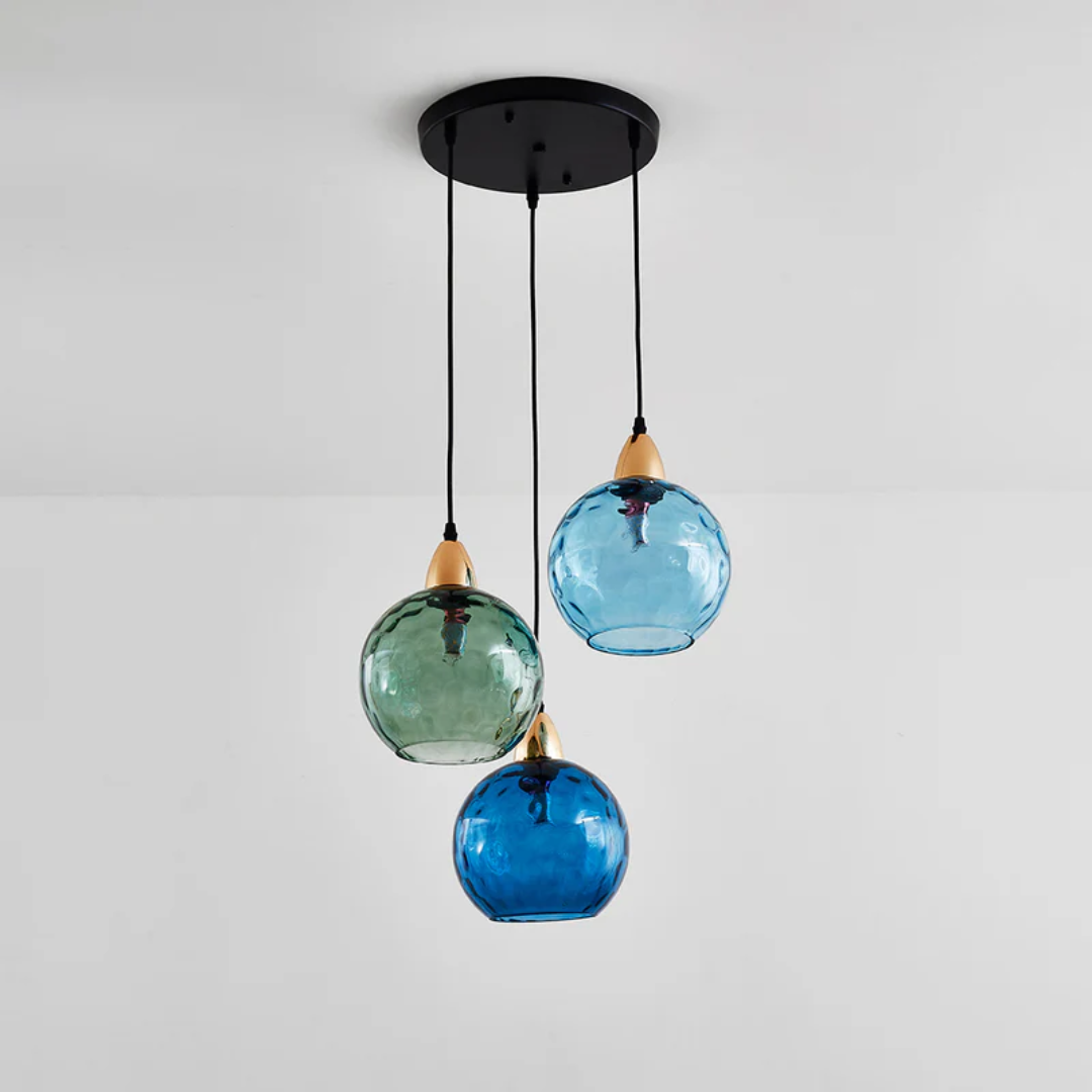 Modern Cluster Pendant Lamp with 3 Lights - Cascade | Stornfield