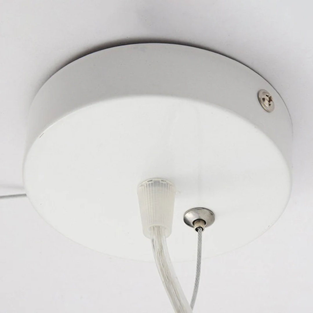 Designer Cloud LED Pendant Lamp White PVC/Cotton - Nimbus | Stornfield