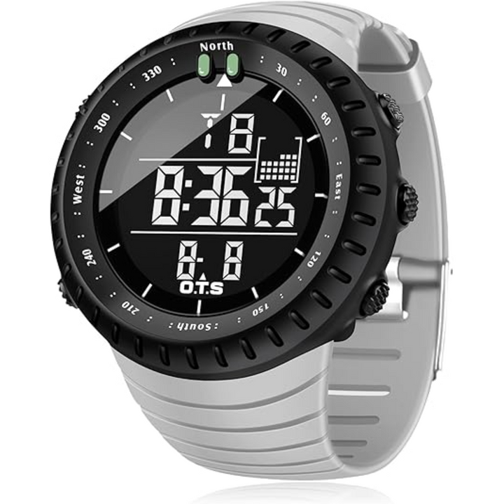 Stornfield | Henry Waterproof Men’s Digital Sports Watch – Shockproof, Tactical & LED Backlit Outdoor Timepiece