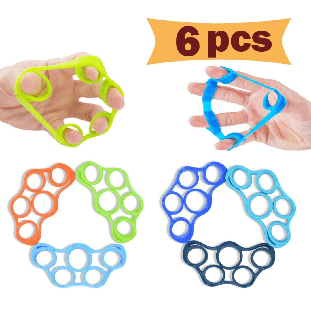 Stornfield | 6-piece hand strengthener set to strengthen grip strength & relieve pain