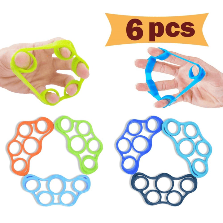 Stornfield | 6-piece hand strengthener set to strengthen grip strength & relieve pain