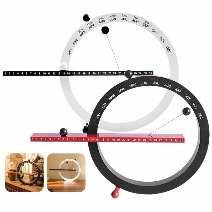 Magnetic Ball Clock – Creative and Decorative Table Clock with Soft Design | Stornfield