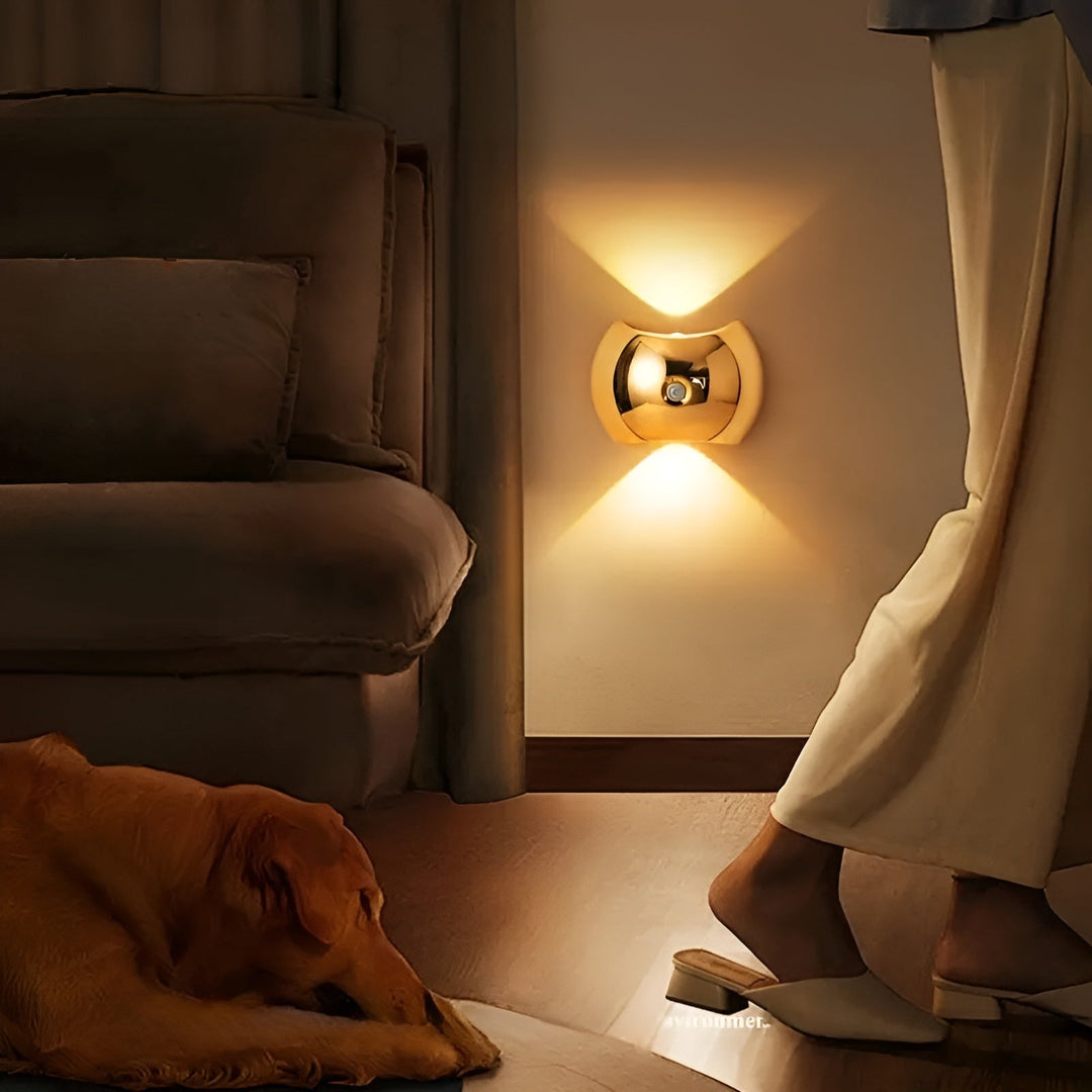 Wall light with motion sensor – Dual LED light Up & Down | Magnetic & PortaStornfielde | Stornfield