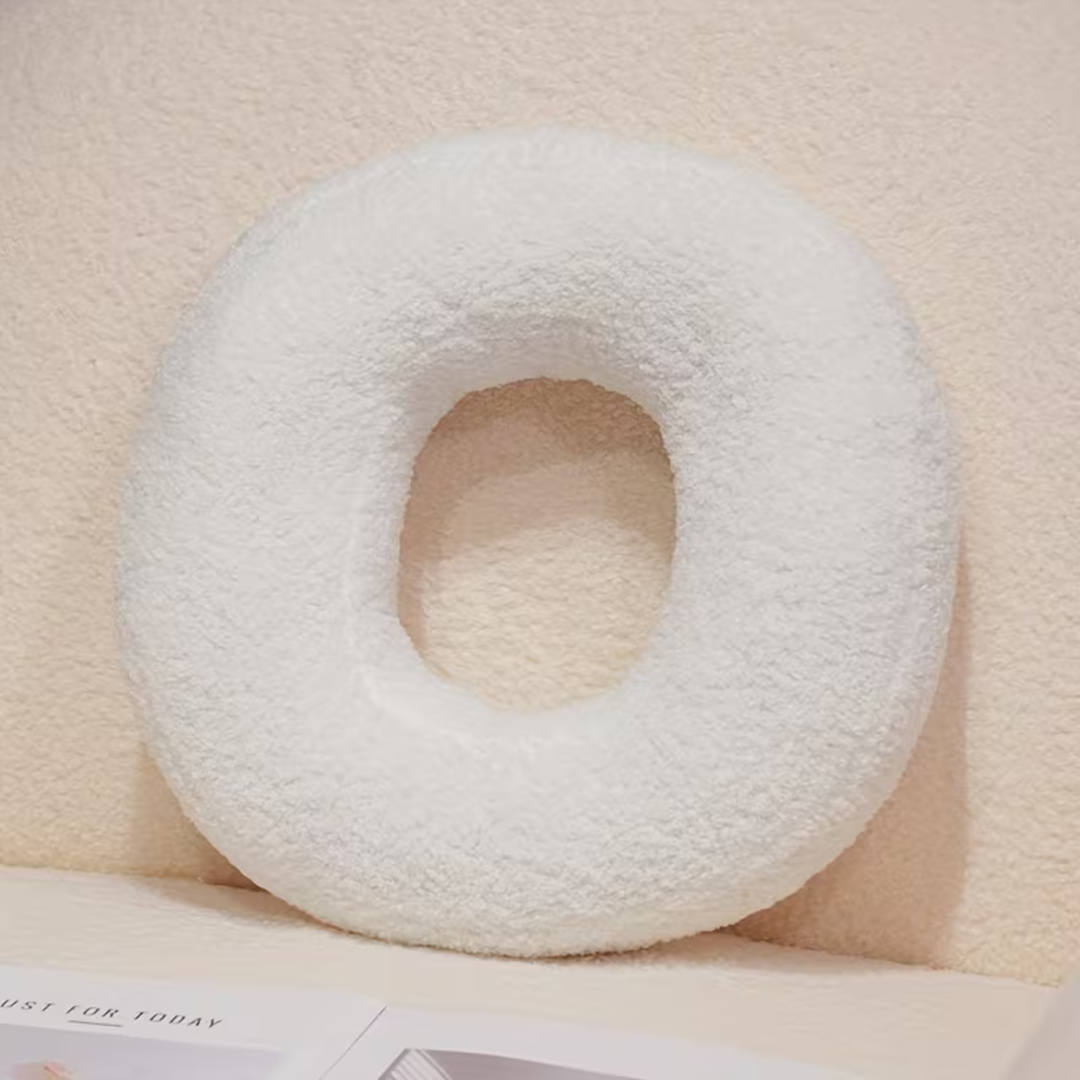 White Letter Decorative Pillow – Soft And Versatile | Creative Pillows For Your Sofa And Bed | Stornfield