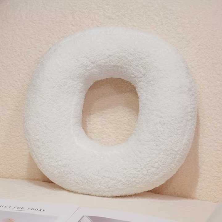 White Letter Decorative Pillow – Soft And Versatile | Creative Pillows For Your Sofa And Bed | Stornfield