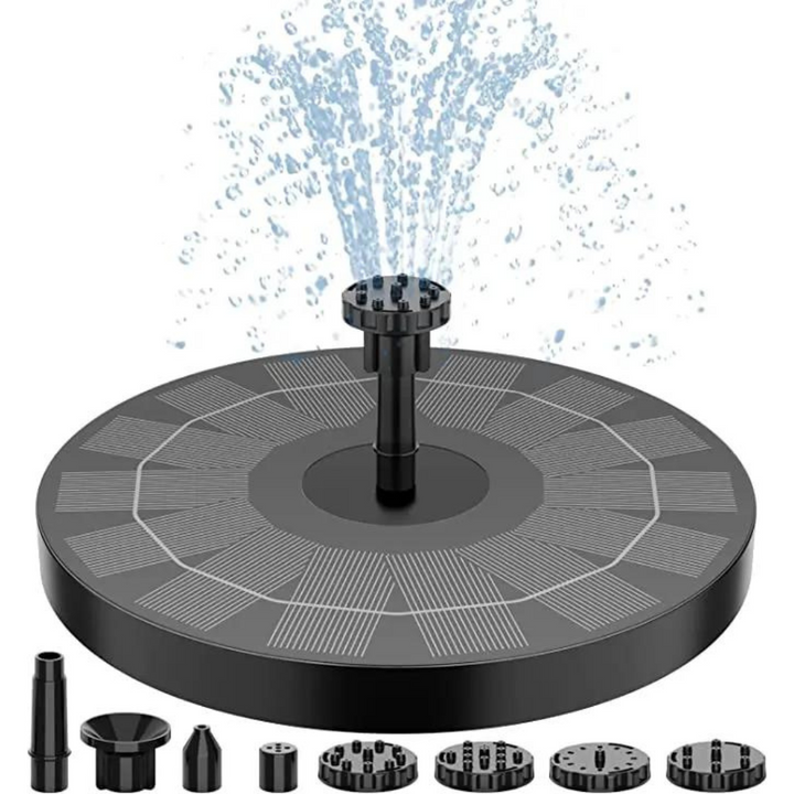 Stornfield | Vital SolarSpring Solar Fountain | Floating Pond Pump | Garden Decor | Solar Water Features for Outside