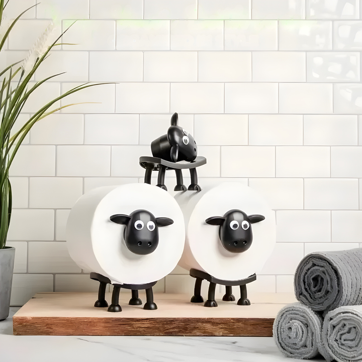 Buy Toilet Paper Holder – Original & Funny Bathroom Decor | Non-Slip, Ideal for Small Bathrooms | Stornfield