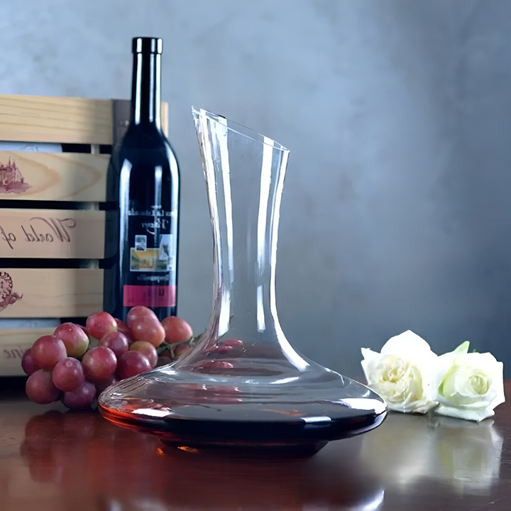 Crystal wine decanter – Handmade Elegant | 1500 ml Ideal for bars, apartments & offices | Stornfield