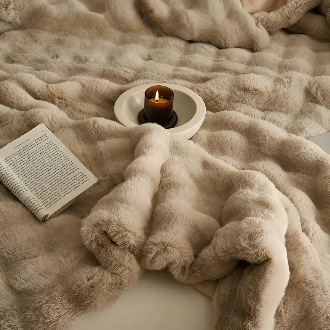 Fleece and fleece Stornfieldanket – Extra soft & warm | Perfect for sofa and bedroom | Stornfield