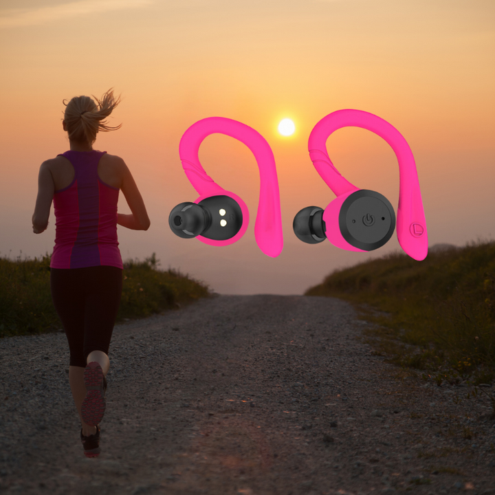 Stornfield | Vega Waterproof Wireless Sport Earbuds – 20 Hours Playtime | Bluetooth 5.0, IPX7 for Swimming & Fitness