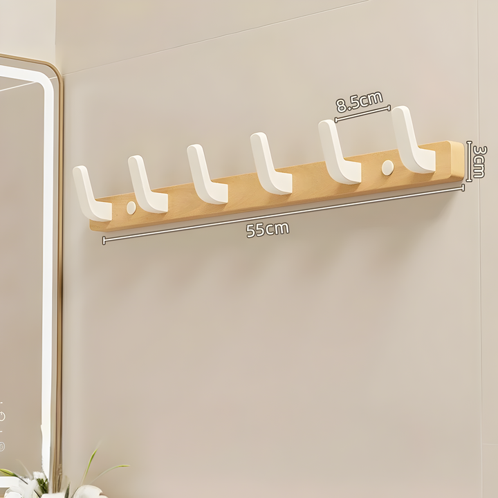 WalnutWisp Hook – Walnut Wood Wall Hook | Stornfield