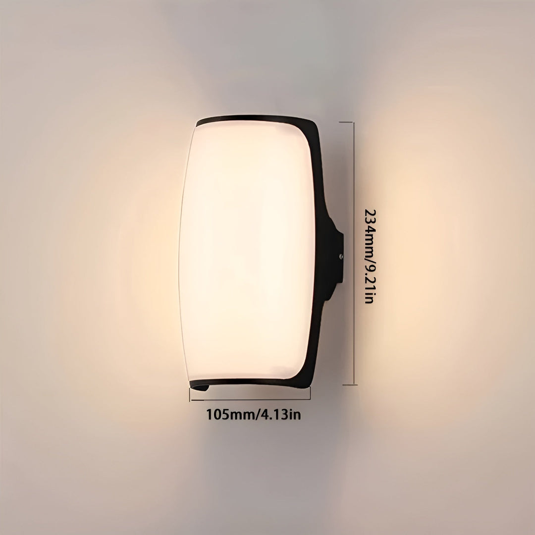 LED Outdoor Wall Light – Waterproof with Motion Sensor | Perfect for Garden, Terrace & Driveway | Stornfield