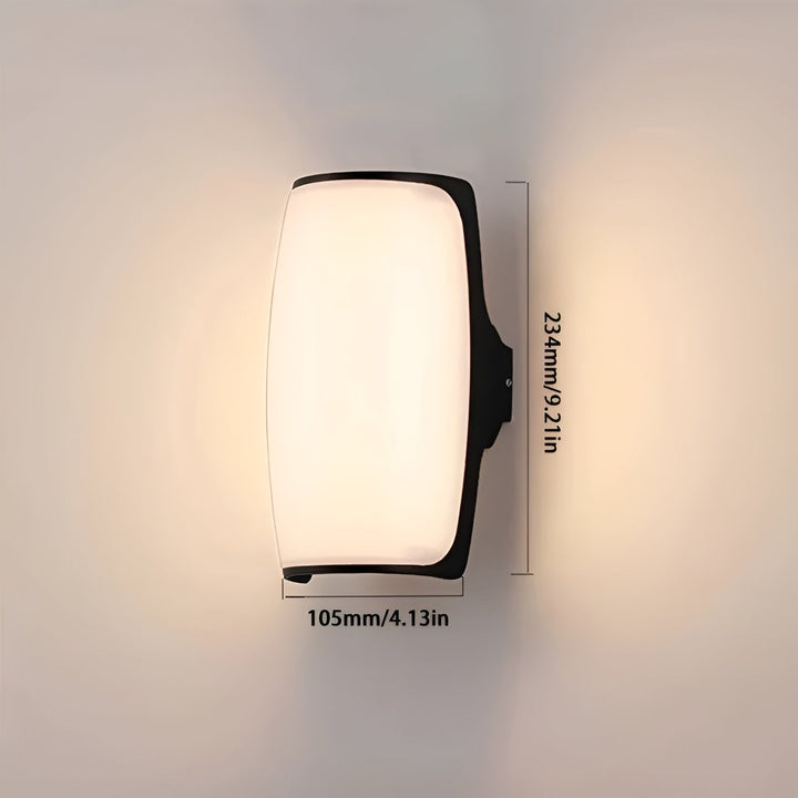 LED Outdoor Wall Light – Waterproof with Motion Sensor | Perfect for Garden, Terrace & Driveway | Stornfield