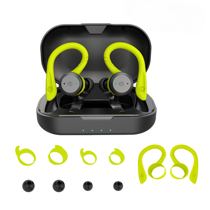 Stornfield | Vega Waterproof Wireless Sport Earbuds – 20 Hours Playtime | Bluetooth 5.0, IPX7 for Swimming & Fitness
