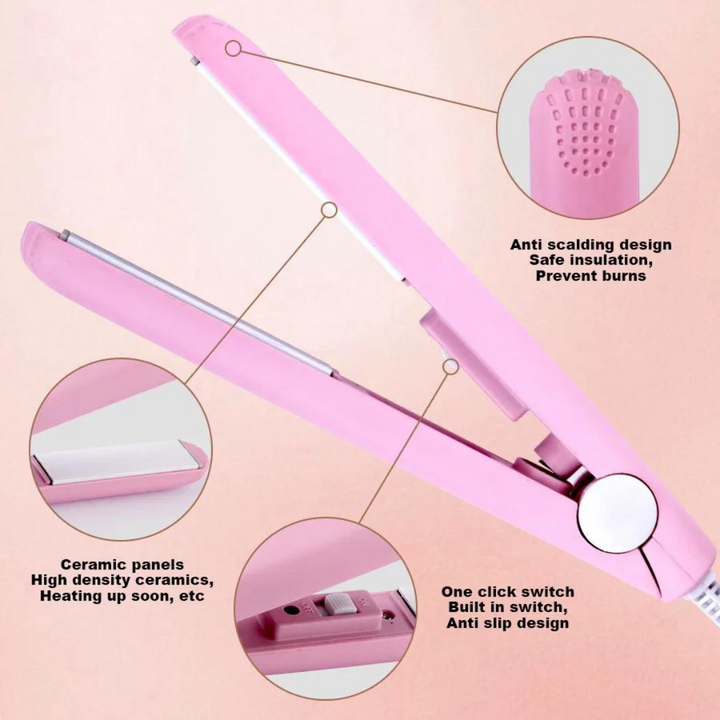 Stornfield | MiniCurler: Ceramic Mini Hair Curler and Straightener