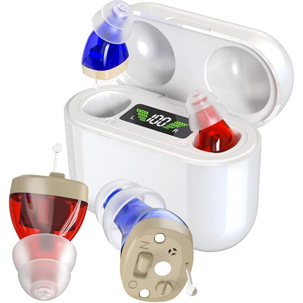 Stornfield | HearPro | Rechargeable Hearing Aid | Invisible and Comfortable | Easy Solution for Hearing Impairments