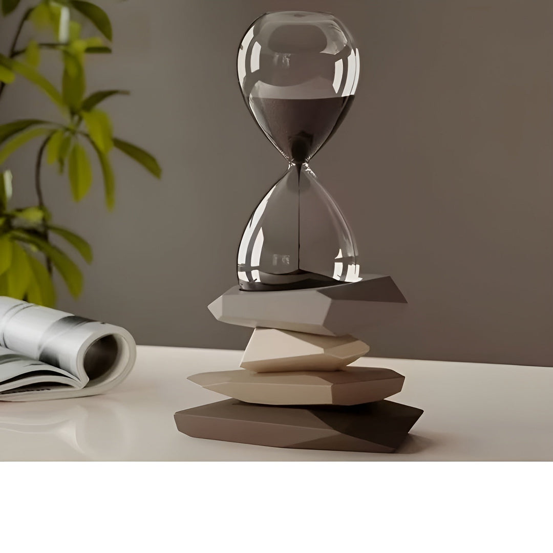 Minimalist Hourglass – Timeless & Decorative | Perfect for Living Room and Office | Stornfield