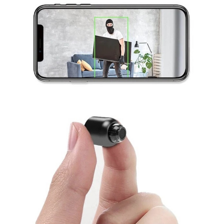 Stornfield | Small WiFi Security Spy Camera UK Night Vision Surveillance Nanny Cam