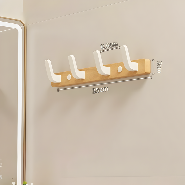 WalnutWisp Hook – Walnut Wood Wall Hook | Stornfield