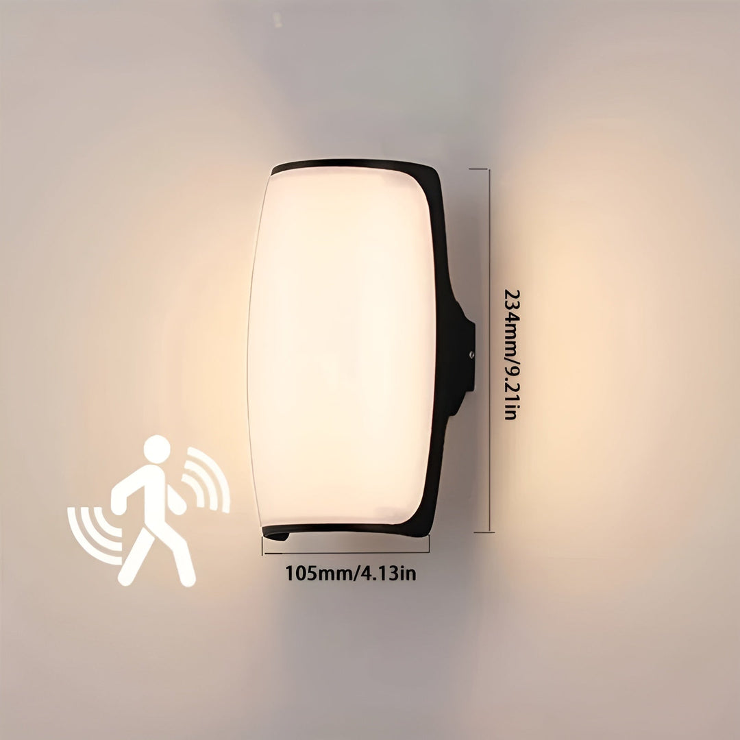 LED Outdoor Wall Light – Waterproof with Motion Sensor | Perfect for Garden, Terrace & Driveway | Stornfield