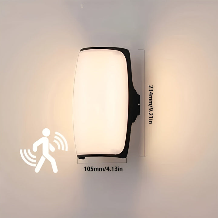 LED Outdoor Wall Light – Waterproof with Motion Sensor | Perfect for Garden, Terrace & Driveway | Stornfield