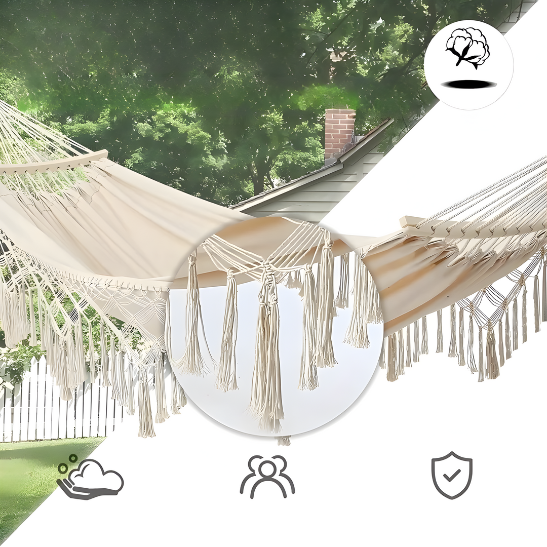 Swing Hammock – Foldable, Soft and Perfect for Indoor and Outdoor Use | Stornfield