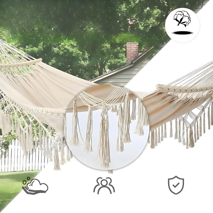 Swing Hammock – Foldable, Soft and Perfect for Indoor and Outdoor Use | Stornfield