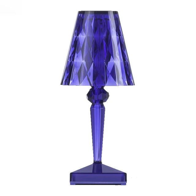 Acrylic Crystal Table Lamp – Artistic Design, Dimmable, Energy Saving, Ideal for Living Room or Bedroom | Stornfield