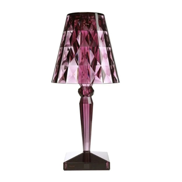 Acrylic Crystal Table Lamp – Artistic Design, Dimmable, Energy Saving, Ideal for Living Room or Bedroom | Stornfield