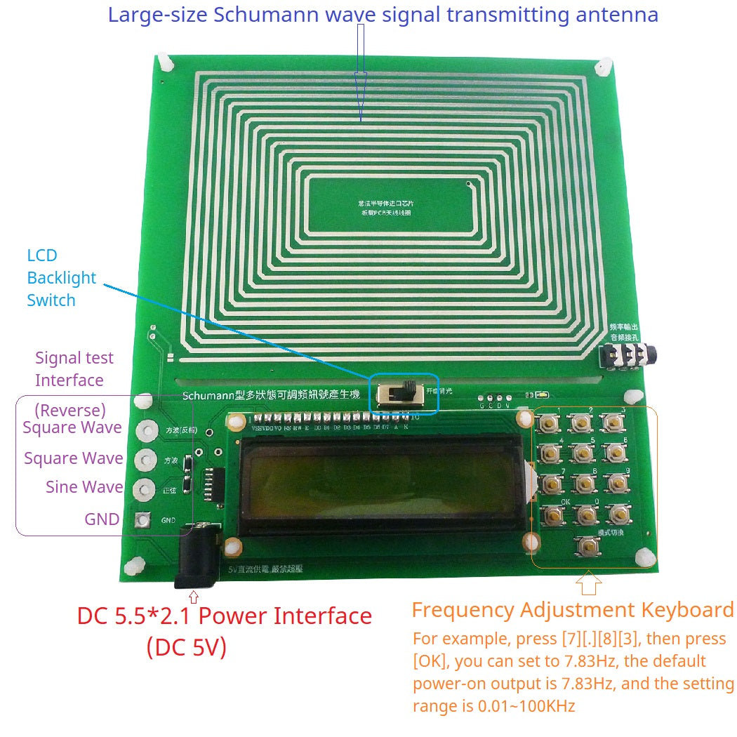 Schumann resonance frequency wave generator | Stornfield