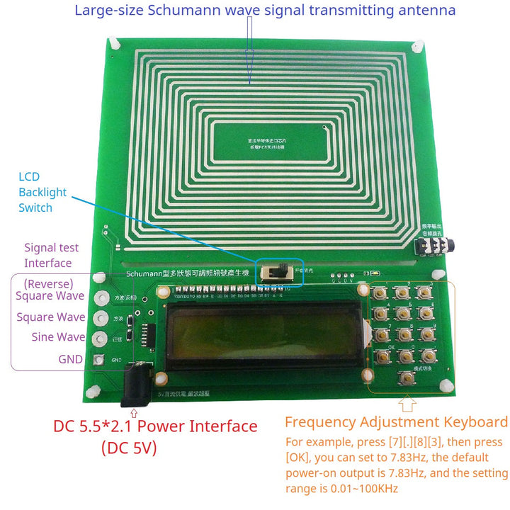 Schumann resonance frequency wave generator | Stornfield