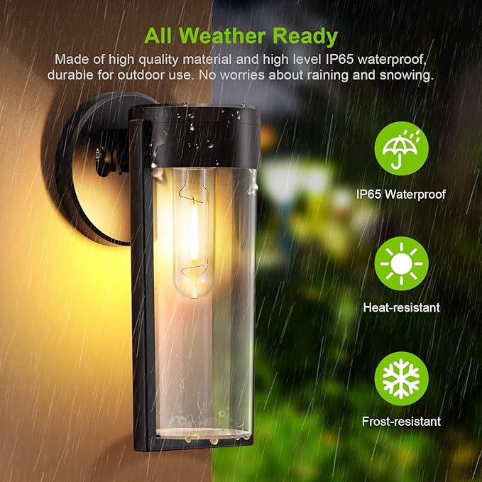Solar Column Wall Light | Stornfield