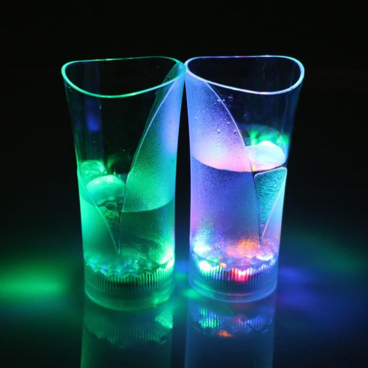 Valentine Day Flashing Colorful LED Light Up Cup Glass | Stornfield