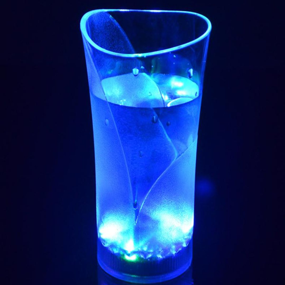 Valentine Day Flashing Colorful LED Light Up Cup Glass | Stornfield