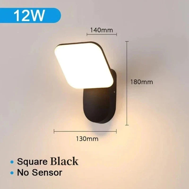 SecureLight - LED Motion Sensor Outdoor Lamp | Waterproof & Energy Efficient | Stornfield