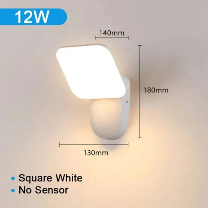 SecureLight - LED Motion Sensor Outdoor Lamp | Waterproof & Energy Efficient | Stornfield
