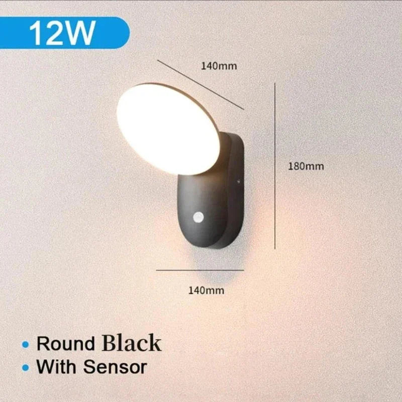 SecureLight - LED Motion Sensor Outdoor Lamp | Waterproof & Energy Efficient | Stornfield