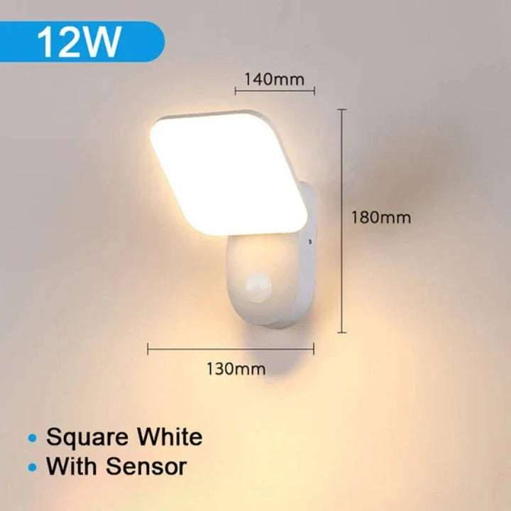 SecureLight - LED Motion Sensor Outdoor Lamp | Waterproof & Energy Efficient | Stornfield