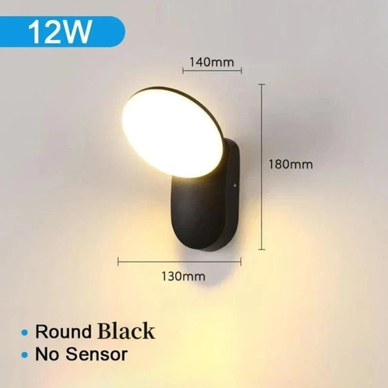 SecureLight - LED Motion Sensor Outdoor Lamp | Waterproof & Energy Efficient | Stornfield