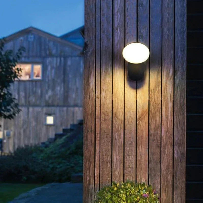 Modern LED porch light with motion sensor - Waterproof outdoor lighting, energy-saving, ideal for terrace and entrance | Stornfield