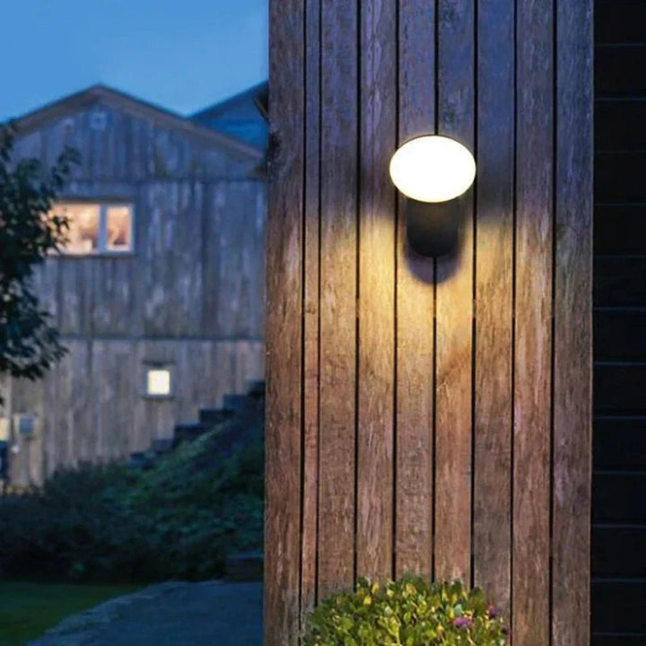 Modern LED porch light with motion sensor - Waterproof outdoor lighting, energy-saving, ideal for terrace and entrance | Stornfield