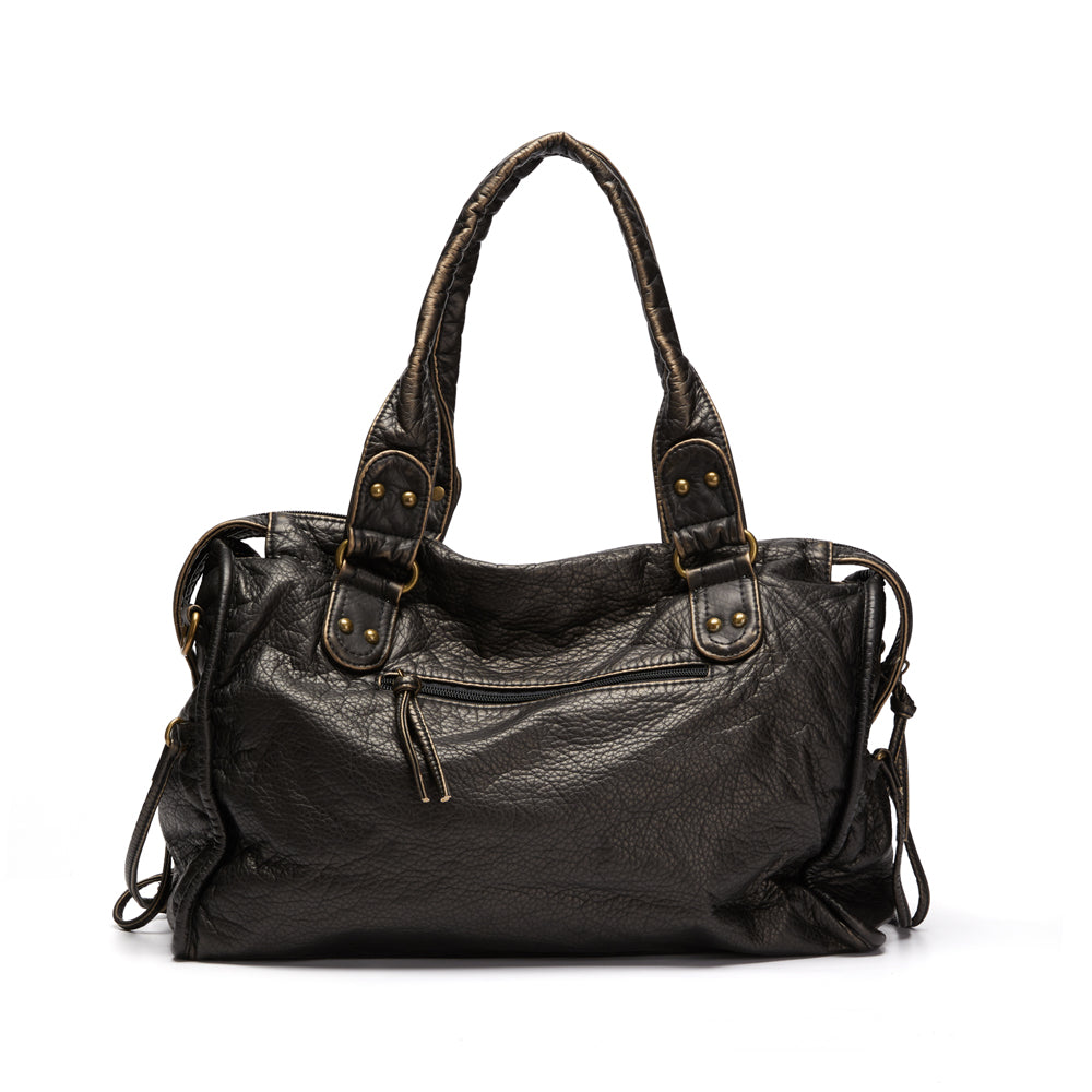 Ladies Shoulder Bag PU Leather Spacious with Laptop Compartment and Adjustable Strap | Stornfield
